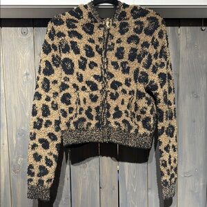 Skims Knit Animal Ear  hoodie